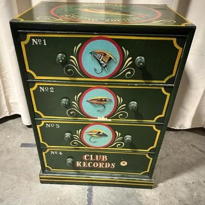 Medway Angling Society 4 Drawer Dresser