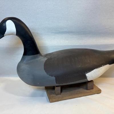 Vintage Carved Goose & Shorebird Decoys