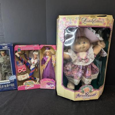 Vintage Barbies & Cabbage Patch Doll