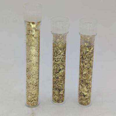 3 Tubes Of 24K Gold Flakes.