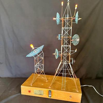 Vintage 1977-78 Military Satelite Communications Model