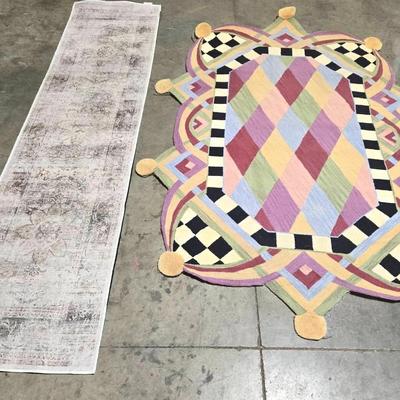 Whimsical Wool Area Rug & Ruggable Runner