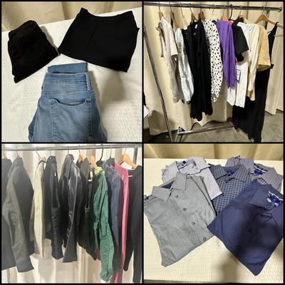 Lot Of Men’s & Women’s Clothes And Jackets  Cutter&Buck, gap, Banana Republic & More