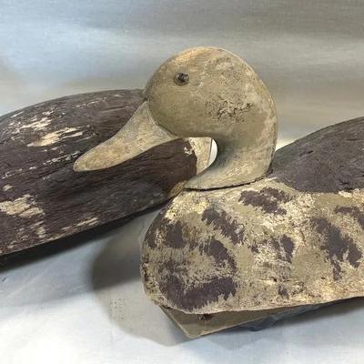 Pair Of Vintage Wild Fowler Decoys