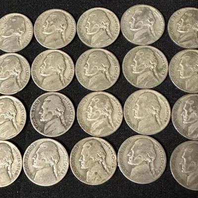 #2 (20) Wartime Nickels- 1943