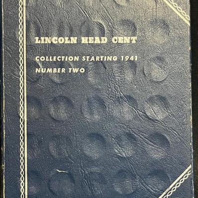 Lincoln Head Cent Collection Starting 1941 Number Two
