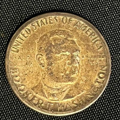 1946 Booker T Washington Half Dollar Coin Approx (0.399 Ozt) 