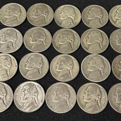 #1 (20) Wartime Nickels- 1943