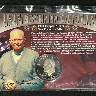 Eisenhower Proof Dollar 1978-S
