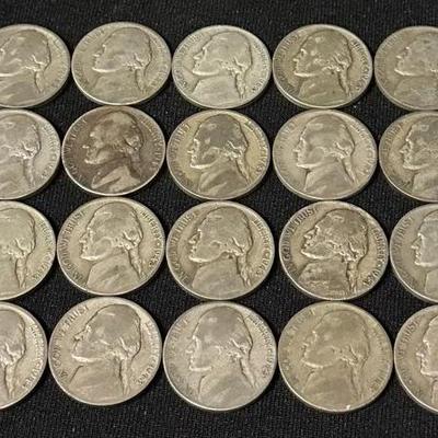 #5 (20) Wartime Nickels- 1943 