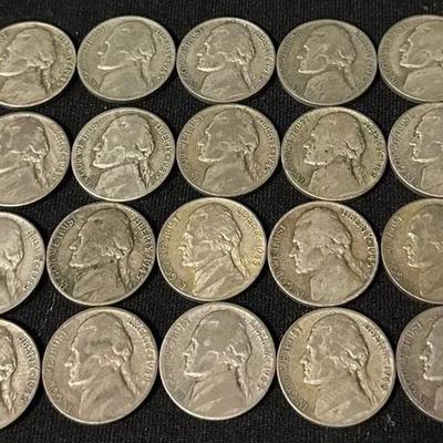 #2 (20) Wartime Nickels- 1945
