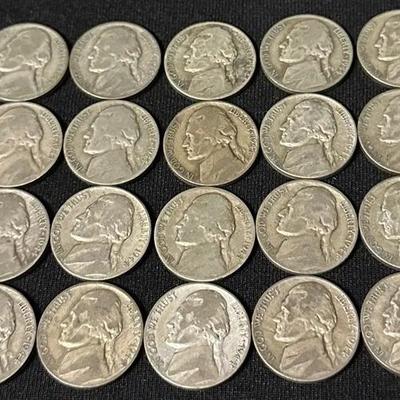 (20) Wartime Nickels- 1944