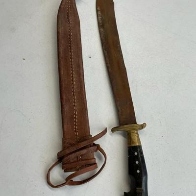 Old Philippine Filipino Ginunting Short Sword