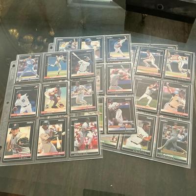 Pinnacle Baseball Cards