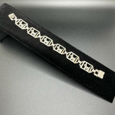 Sterling Scottie Dog Bracelet