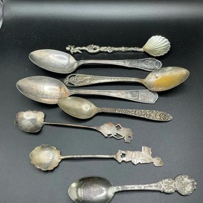 Collectible Spoons Lot Of 8