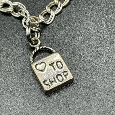 Love To Shop Sterling Bracelet