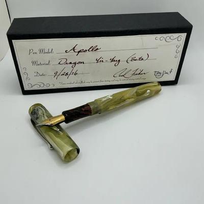 Fisher Of Pens Apollo Dragon Yin-Yang Fountain Pen