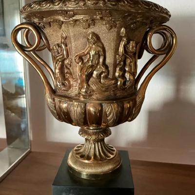 Bronze Copper Neo Classical Vase #2