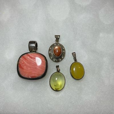 Colorful Natural Stone Pendants