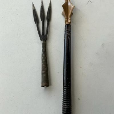 Helmet Crusher And Trident Spearhead