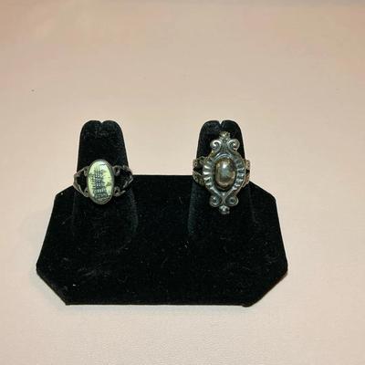 Sterling Pirate Rings