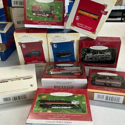 Hallmark Lionel Train Ornaments NIB #1