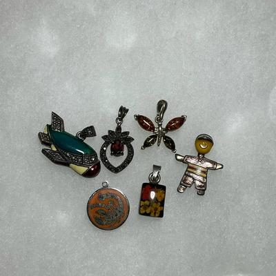 Amber Tone Pendants