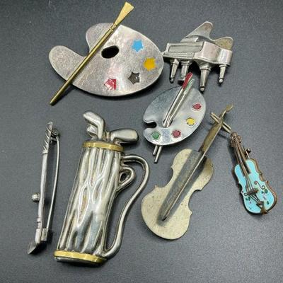 Artist, Golfer And Musician Pins Some Beau Sterling