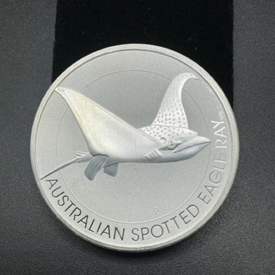 2021 Australian Spotted Eagle Ray $2 Coin #1