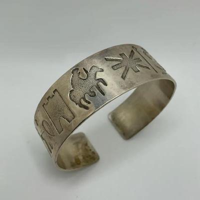 Michael Hilliard “History Of Ireland” Sterling Cuff Bracelet