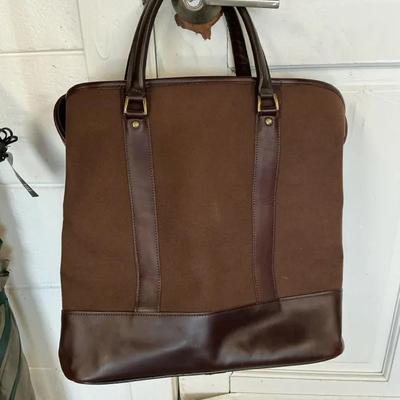 Hartmann Luxe Collection Dome Satchel Chocolate 