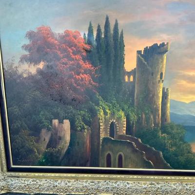 Castle On The Hill By Landrade