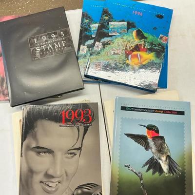 Commemorative Stamp Yearbooks 1992-1995