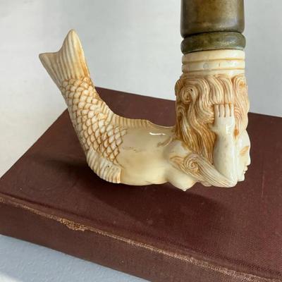 Arthur Burgess 1879 Mermaid Handle Walking Cane