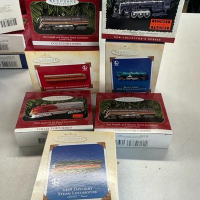 Hallmark Lionel Train Ornaments NIB #3