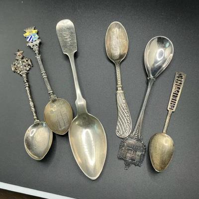 Collectible Spoons Lot Of 6