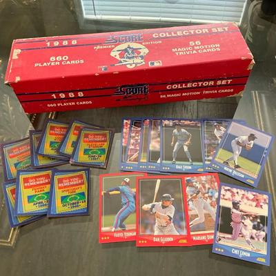 1988 Score Baseball & Trivia Cards