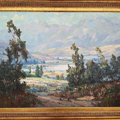 Countryside Scene By H Parker