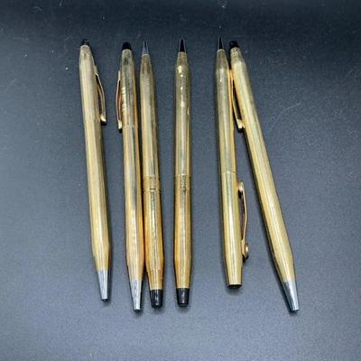 Gold Cross Pens 10k And 12k GF