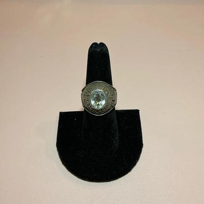 Dewitt Grade School Sterling Class Ring