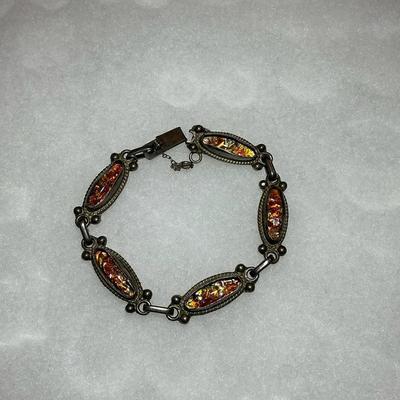 Sterling Confetti Bracelet 