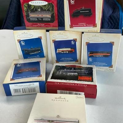 Hallmark Lionel Train Ornaments NIB #9