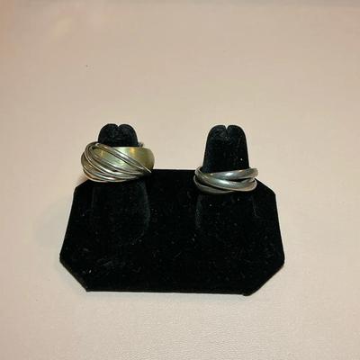 Interlocking Infinite 925 Rings