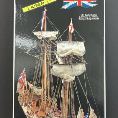 Mamoli Halifax British Colonial Schooner Model Ship Kit
