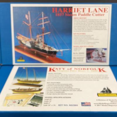 Set Of 2 Model Ship Kits