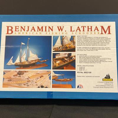 Benjamin W. Latham Model Ship Kit