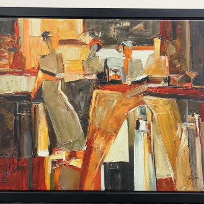 Tremler Painted Canvas