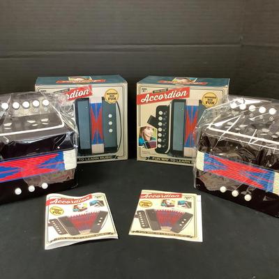 Pair Of Mini Accordions