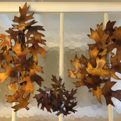Decorative Leaf Themed Wall Decor